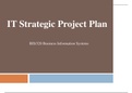 BIS 320 Week 5 Individual Assignment, IT Strategic Project Presentation