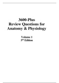 BIOS 252 Exam Preparations / BIOS252 Exam Preparations: 3600-Plus Review Questions for Anatomy & Physiology: Chamberlain College of Nursing (LATEST): (BEST GUIDE TO PREPARE & ACHIEVE BEST GRADE)