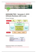 INFS2200_7903 - Semester 2, 2019 Ultimate Revisions (All in one)