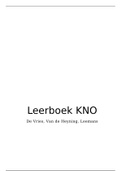 Samenvatting leerboek KNO en hoofd-halschirurgie