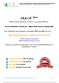 Amazon AWS SAA-C01 Practice Test, Amazon AWS SAA-C01 Exam Dumps 2020 Update