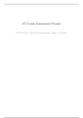 NR 324 ADULT HEALTH ATI Funds Assessment Proctor