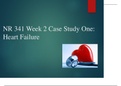 NR 341 Week 2 Case Study One: Heart Failure.
