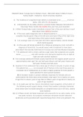 NSG 6435 Midterm Study Guide Questions Best