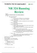 NR324 Final Exam Study Guide/ NR 324 FINAL EXAM STUDY GUIDE/ NURS324 FINAL EXAM STUDY GUIDE/ NURS324 FINAL EXAM STUDY GUIDE (UPDATED FALL Qrt 2020)