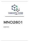 MNO2601 EXAM PACK 2020