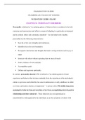 CHAMBERLAIN COLLEGE OF NURSING NS 320 STUDY GUIDE- EXAM 3