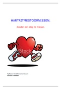 Hartritme stoornissen ; anatomie ; samenvatting toets hart