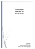 Psychologie, coaching en beinvloeding, cijfer 8,5 
