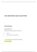POLI 330N WEEK 6 QUIZ 2 SOLUTIONS - LATEST