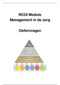 NCOI Module management in de zorg oefenvragen