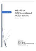 BGZ2241 Narrative Review Adipokines (obesity & muscle atrophy)