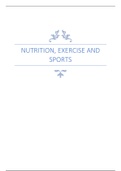 Nutrition, sports & exercise MOOC