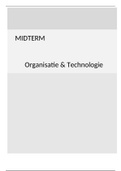 Organisatie en technologie samenvatting midterm 2020-2021!