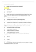 BIOL 1334 Gastrointestinal Practice Questions (Latest-2020): Human anatomy and physiology: University of Houston |100% Correct Answers, Download to Score A|
