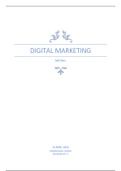 Digital Marketing [Eindopdracht 2e jaar CE]
