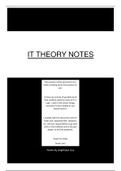 Matric Information Technology Theory Notes