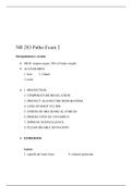 NR 283 Patho Exam 2 Study Guide (Version 2), NR 283 Pathophysiology Chamberlain College of Nursing