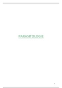 Samenvatting Algemene microbiologie - Deel Parasitologie