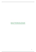 Samenvatting Algemene microbiologie - Deel Bacteriologie