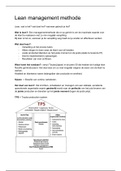 Handboek Lean Management samenvatting - Hoofdstuk 1, 2 & 3