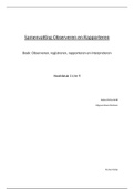 Observeren&comma; registreren&comma; rapporteren en interpreteren