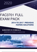 FAC3701-2023 FULLEXAM PACKEXAM SOLUTIONS PREPARATION STUDY PACK 