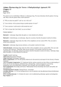 ADAMS 5E CHAPTER 13 PHARMACOLOGY FOR NURSES FINAL EXAM (MCSA) with answers