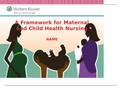 NURSING 101|NURSING 101WEEK 1 - A Framework for Maternal and Child Health Nursing. (2020) 100% PASS.