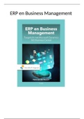 Samenvatting ERP en Business Management Hst 1,2,3,5,6 en 7  met  begrippen