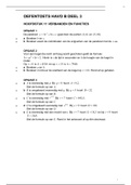 HAVO Wiskunde B oefentoets - Hoofdstuk 11: Verbanden en functies