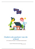 Ouderbetrokkenheid Basisonderwijs Schoolleider (analyseren dmv van de Parent Teacher Association en het model van vijf partnerschappen)