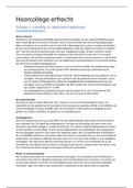 Hoorcollege 1 t&sol;m 10 Erfrecht aantekeningen &lpar;blok 1&rpar;