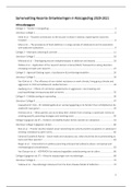Complete samenvatting Recente Ontwikkelingen in Risicogedrag 2020-2021 (colleges   literatuur)