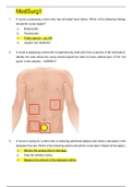 TTT 67777 Med Surg 1 Exam_2020 _ California State University | TTT67777 Med Surg 1 Exam Question And Answers_2020(Rated A)