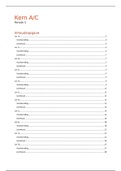 Kern A&C periode 5