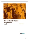 Samenvatting Nederlands recht begrepen (inleiding recht) 