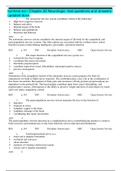 NURSING 6001 Chapter 22 Neurologic: test questions and answers updated docx  