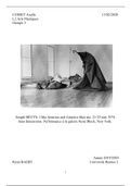 Dossier Histoire de l'art Joseph Beuys, I like America