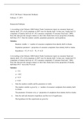 STAT 200 Week 5 Homework Problems Denize_Shy. (Approach-3), University of Maryland University College (UMUC)