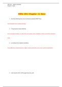 HIEU 201 Chapter 11 Quiz / HIEU201 Chapter 11 Quiz (LATEST, 2020): Liberty University(Updated Complete Solutions, Download to Score A)