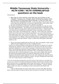 HLTH 4390 / HLTH 4390HELAFinal questions on the book "The immortal life of Henrietta Lacks