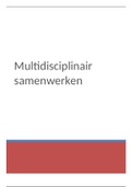 BP 1 -  Multidisciplinair samenwerken - SIV