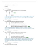 NURS 612 EVOLVE Questions for AHA Exam