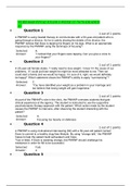 NURS 6640 Final Exam 3 -Week 11-All the  Questions and Answers Already Graded A+