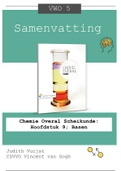 Samenvatting&colon; Chemie Overal Scheikunde&colon; Hoofdstuk 9&semi; Basen &lpar;VWO 5&rpar;