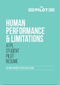 ATPL Human Performance - Resume