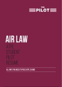 ATPL Air Law - Resume