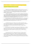 NR603 Week 1 Compare & Contrast Assignment &sol; NR 603 Week 1 Compare & Contrast Assignment &colon; Trigeminal Neuralgia & Giant Cell Arteritis &lpar;LATEST&comma; 2020&rpar; &colon; Chamberlain College of Nursing &lpar;Updated&comma; Download to score A&rpar;