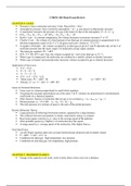 CHEM 120 Final Review (Version 2),(100% Verified Answer to secure better grades),Chamberlain college of nursing.